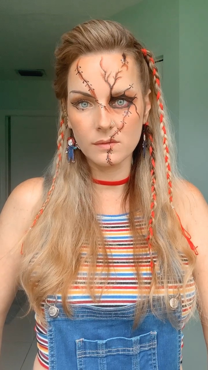 Fun look for a chucky costume if you don’t want to wear a wig 

#LTKHoliday #LTKHalloween #LTKSeasonal