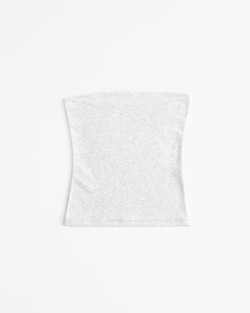 Cotton-Blend Seamless Fabric Tube Top | Abercrombie & Fitch (US)