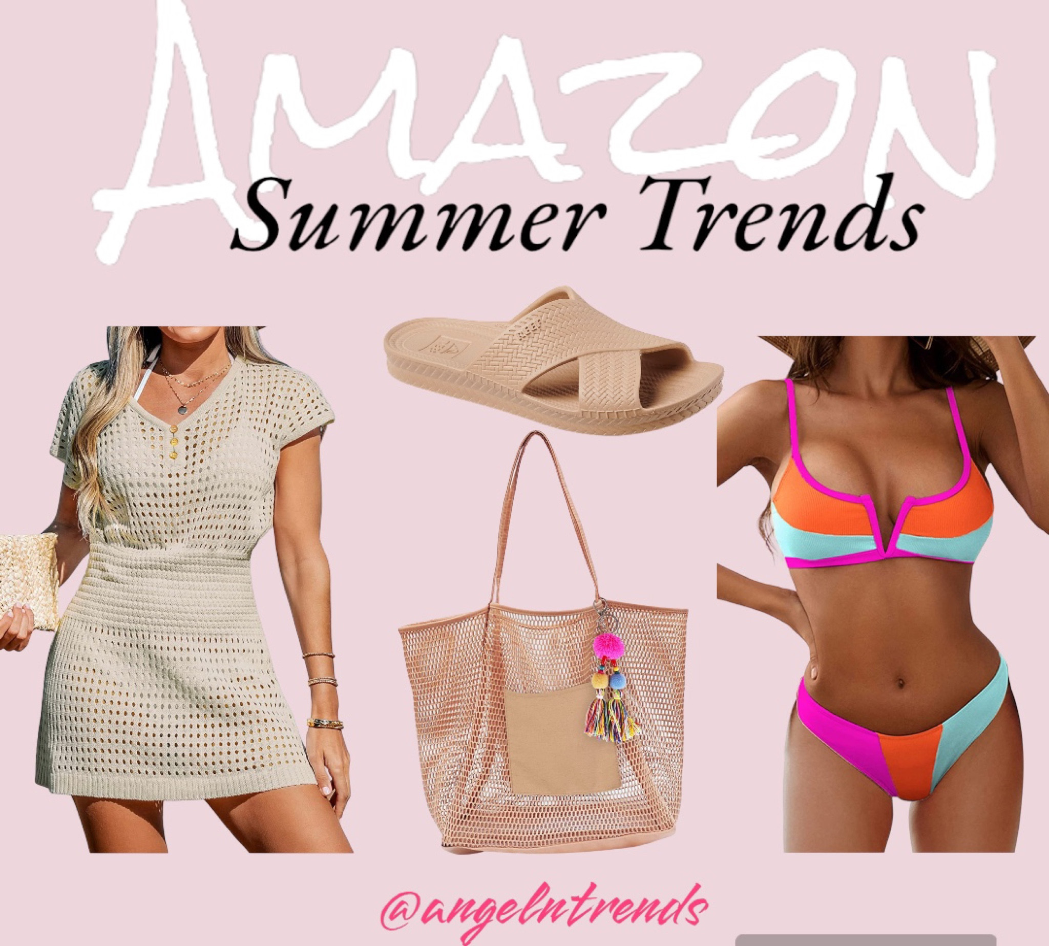 Trendy nude with a pop of color perfect for summer ☀️👙

#LTKtravel #LTKSeasonal #LTKswim