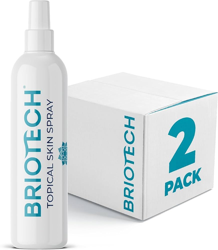 BRIOTECH Pure Hypochlorous Acid Spray, Multi Purpose Topical Body & Facial Mist, Eyelid Cleanser,... | Amazon (US)