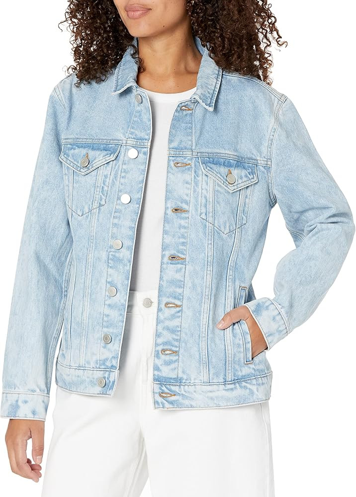The Drop Women's Zain Elongated Denim Jacket | Amazon (US)