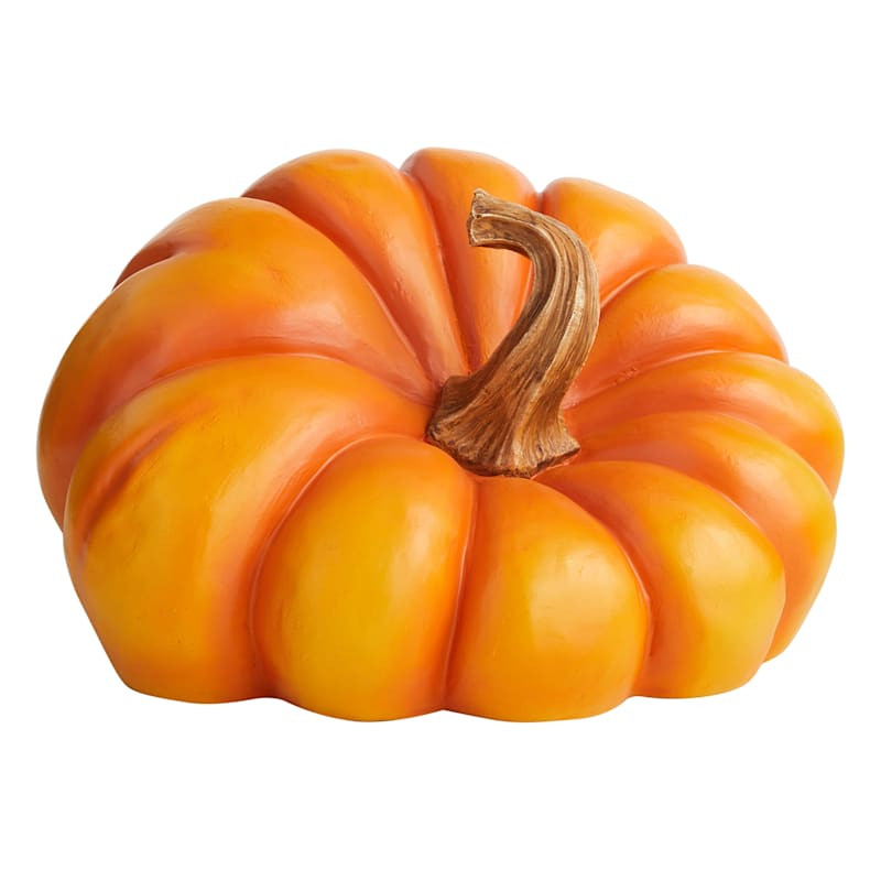 Orange Irregular Pumpkin, 9" | At Home