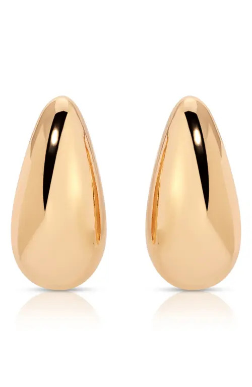 Ettika Teardrop Stud Earrings in Gold at Nordstrom | Nordstrom