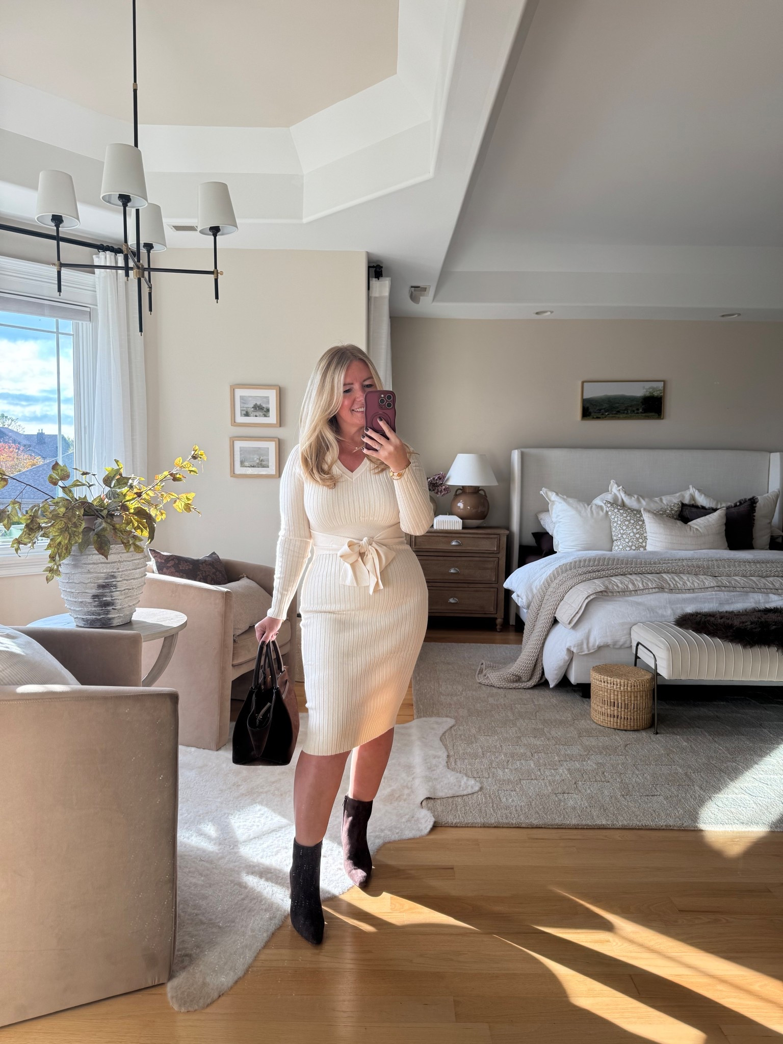 Perfect sweater dress for Thanksgiving and holidays! 

#LTKHoliday #LTKCyberWeek #LTKootd