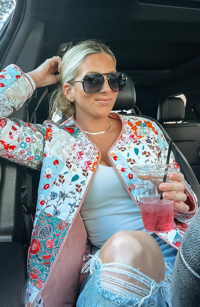 PRE-ORDER: Gentle Charm Patchwork Quilted Jacket | Apricot Lane Boutique