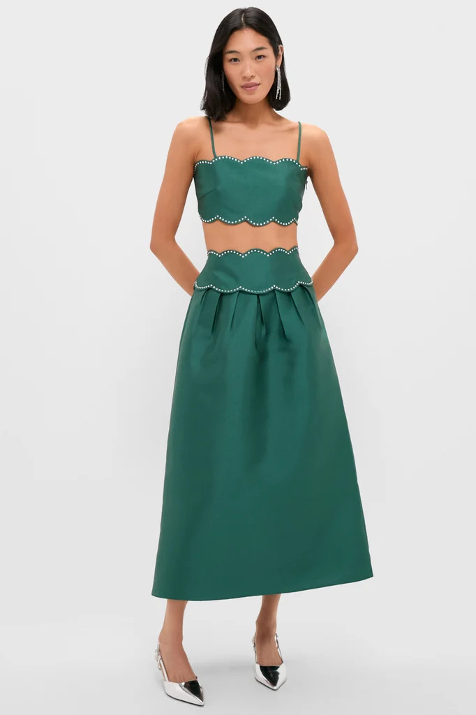 Evergreen Tashi Two Piece Maxi Dress | Tuckernuck (US)