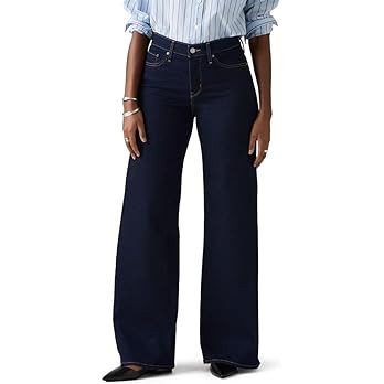 Levi's Womens 318 Shaping Wide Leg | Amazon (US)