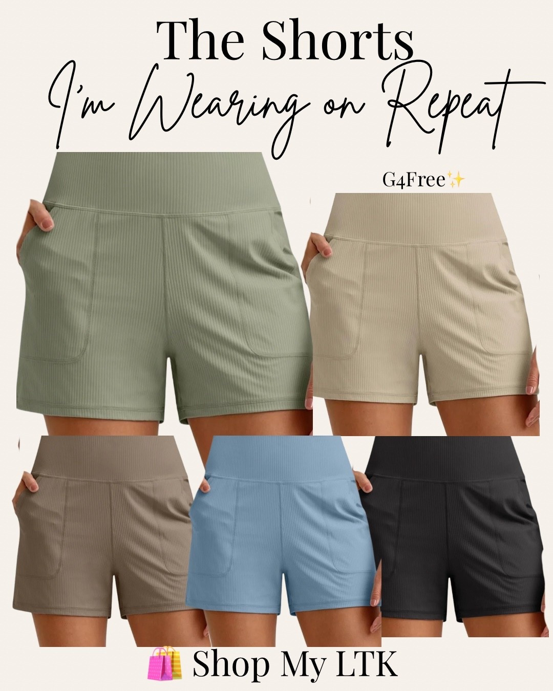 The shorts I’m wearing on repeat ☀️

Comfortable enough to lounge in, cute enough to wear everywhere. These ribbed shorts feature a flattering fit, pockets, and come in five gorgeous colors.

🛍️ Which color is your favorite?

#LTKStyle #LTKFashion #LTKFinds #SummerStyle #FashionOver50 #StyleOver50 #WomenOver50Style #CapsuleWardrobe #AffordableFashion #EverydayStyle

#LTKActive #LTKOver40 #LTKSaleAlert