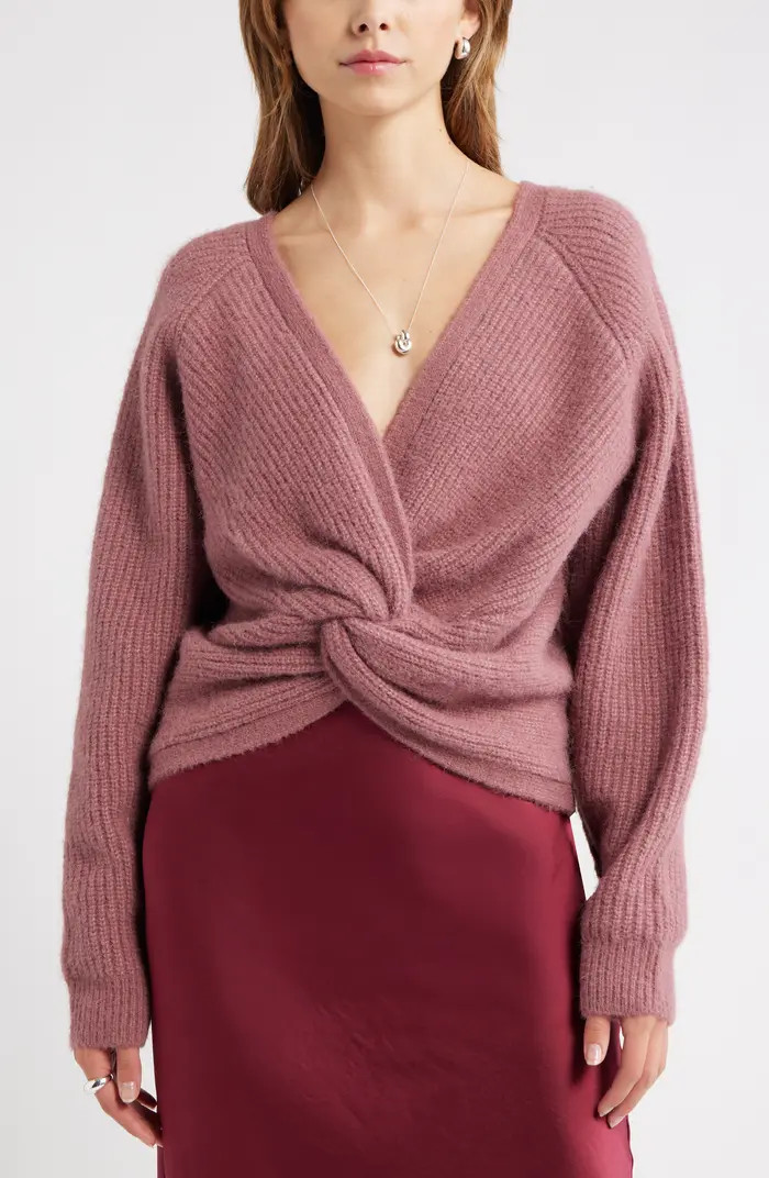 Twist Reversible Sweater | Nordstrom