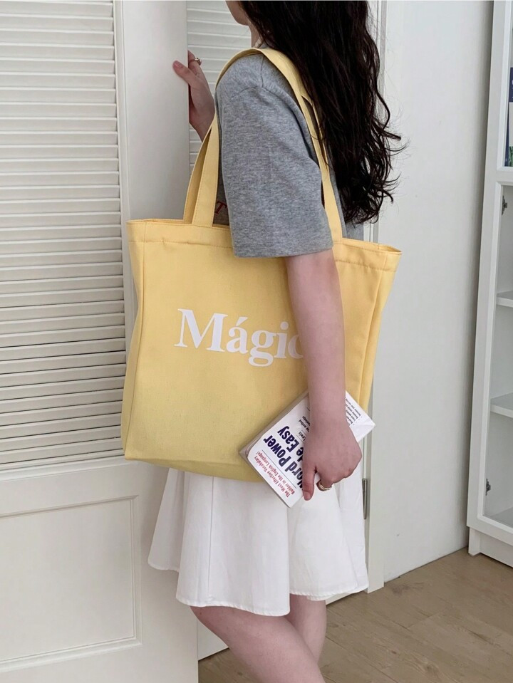 Bolso De Hombro Exclusivo De Verano Rosa De Gran Capacidad Versátil Y Lindo Para Niñas, Estudia... | SHEIN