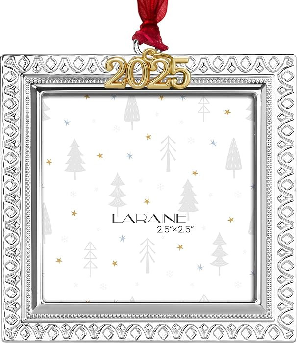 Laraine Christmas Tree Ornaments – Decorative Hanging 2025 Holiday Keepsake Gift Pendant with 2... | Amazon (US)