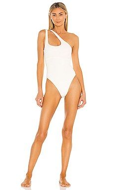L*SPACE Phoebe One Piece Bikini in Cream from Revolve.com | Revolve Clothing (Global)