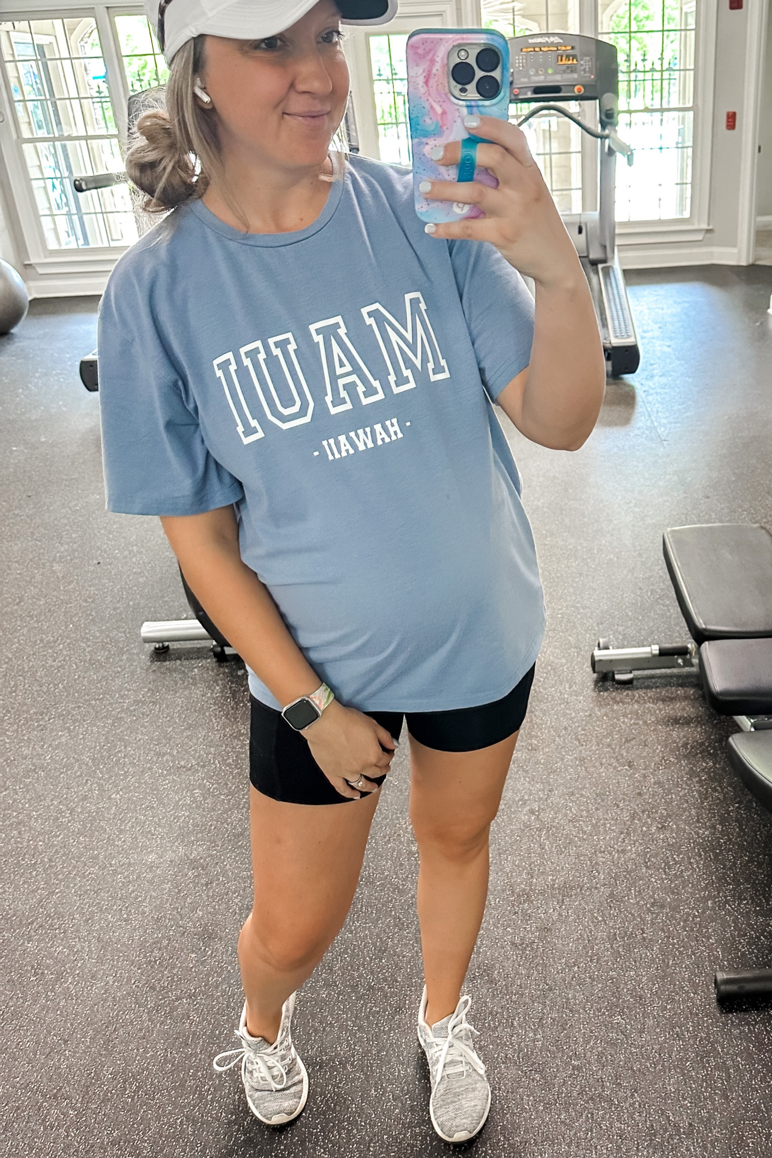 Size small in maternity shorts
Size medium in oversized tee

Bump friendly 
Active look
Maternity 
Cozy maternity
Maternity gym look
Oversized tee
Maternity biker shorts
Maternity shorts



#LTKbaby #LTKunder50 #LTKbump