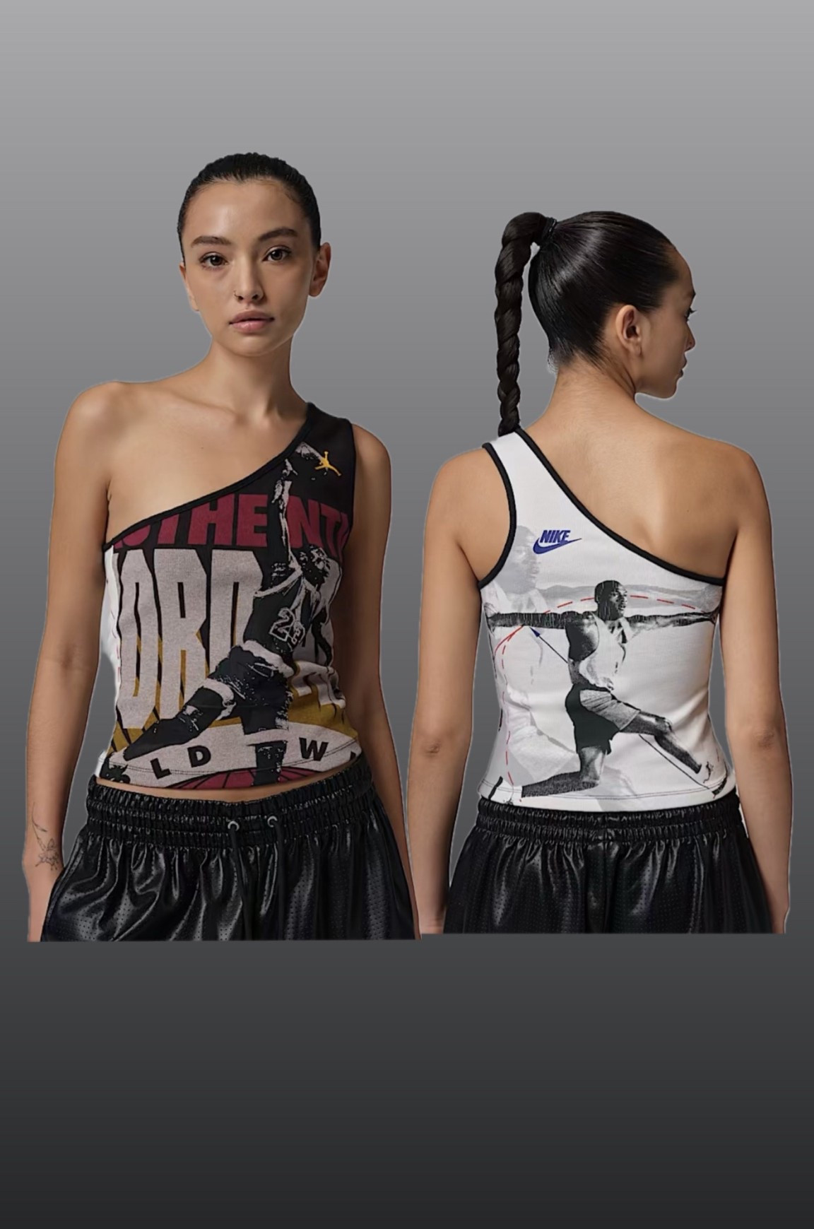 For My Sneaker Girlies: How cute is this Jordan Brand Asymmetrical top!!! Style it with your favorite pairs of Jays or even a cute strappy shoe! 

#LTKMidsize #LTKNYFW #LTKPlusSize