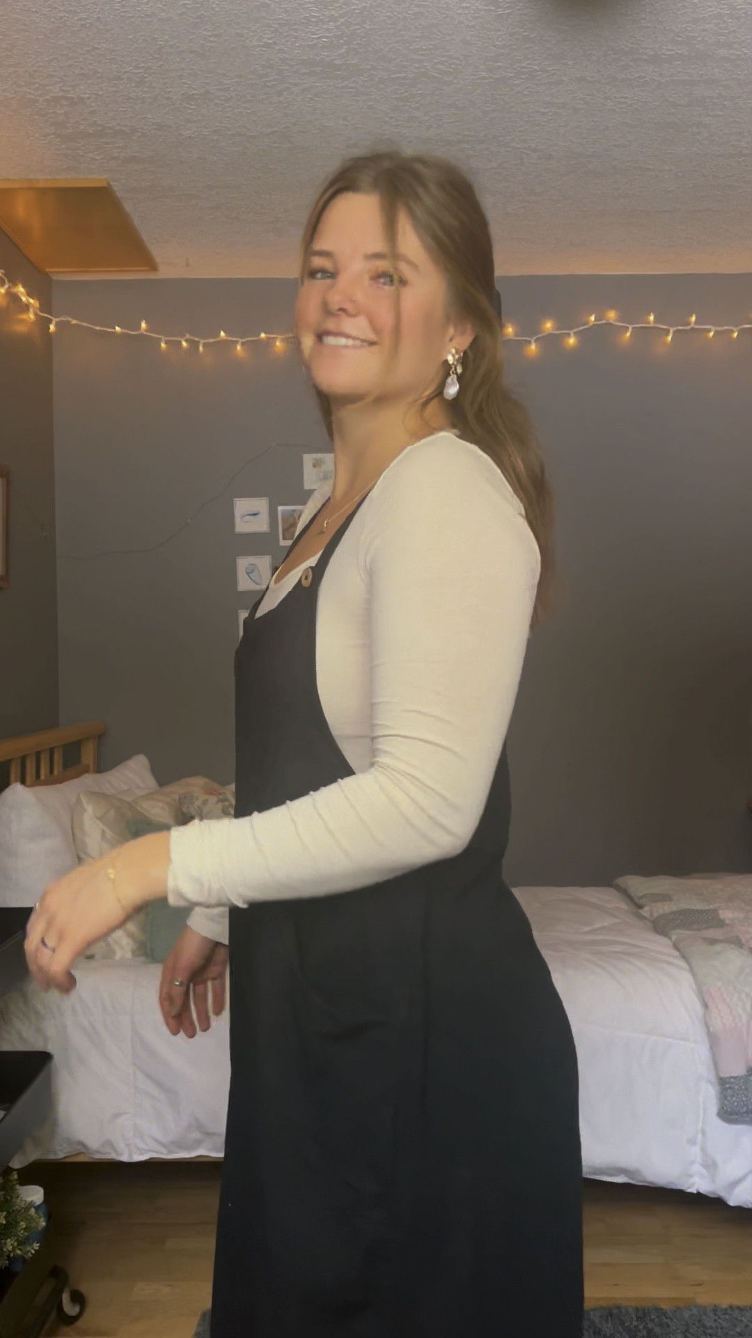 The jumpsuit & long sleeve were bought a year or more ago so I couldn’t find the exact links but they are very similar to the ones I am wearing :) 

#LTKHoliday 

#LTKSeasonal #LTKStyleTip