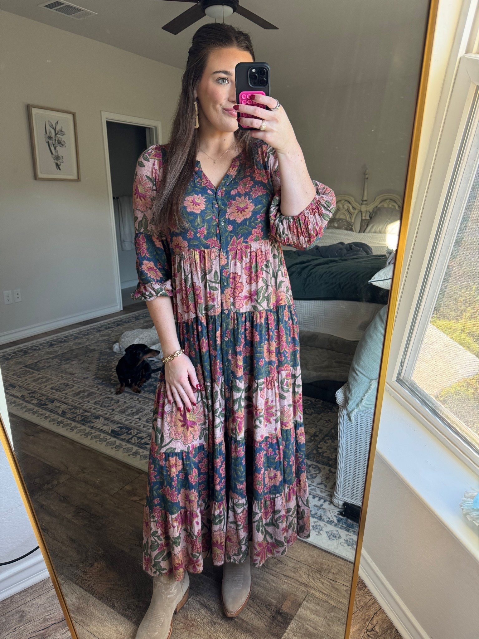 Fall florals 🍂🍁
Obsessed with this dress — the perfect pick for Thanksgiving, church, or any fall event. #FallOutfit #FallStyle #FallFashion #FallFlorals #OOTD #OutfitInspo #DressInspo #LTKStyle #LTKFall #LTKFashion

#LTKSeasonal #LTKHoliday