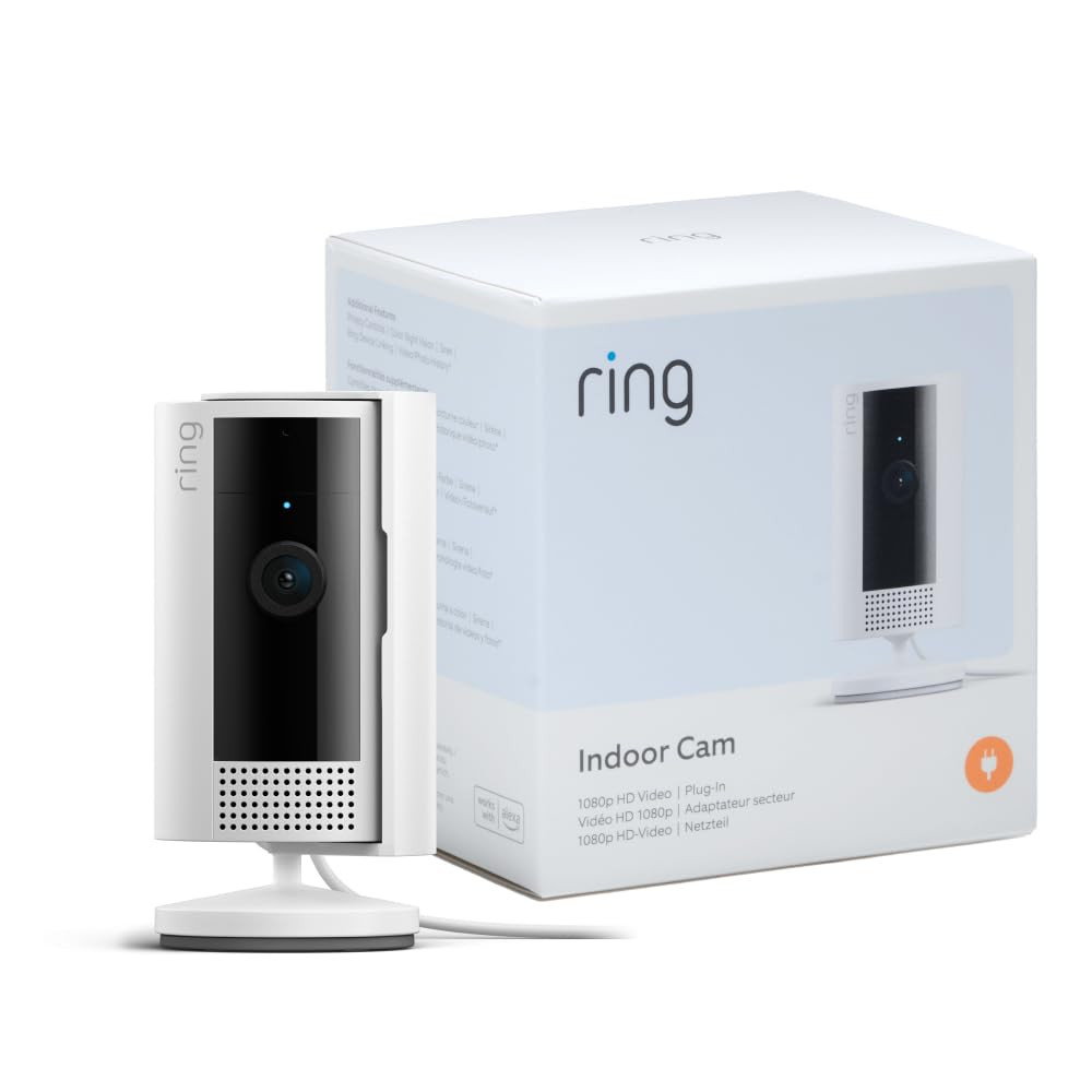 Ring Indoor Camera (2nd Gen) | Plug-In Pet Security Camera | 1080p HD, Two-Way Talk, Wifi, Privac... | Amazon (UK)