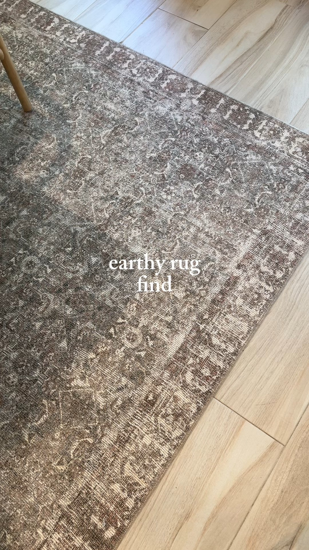 Earthy rug find! My new favorite neutral rug for our dining room table but honestly it can go anywhere! Use code EARLY20 to take off! I got a 7 x 10 in “rust”!

#LTKCyberWeek #LTKSaleAlert #LTKHome
