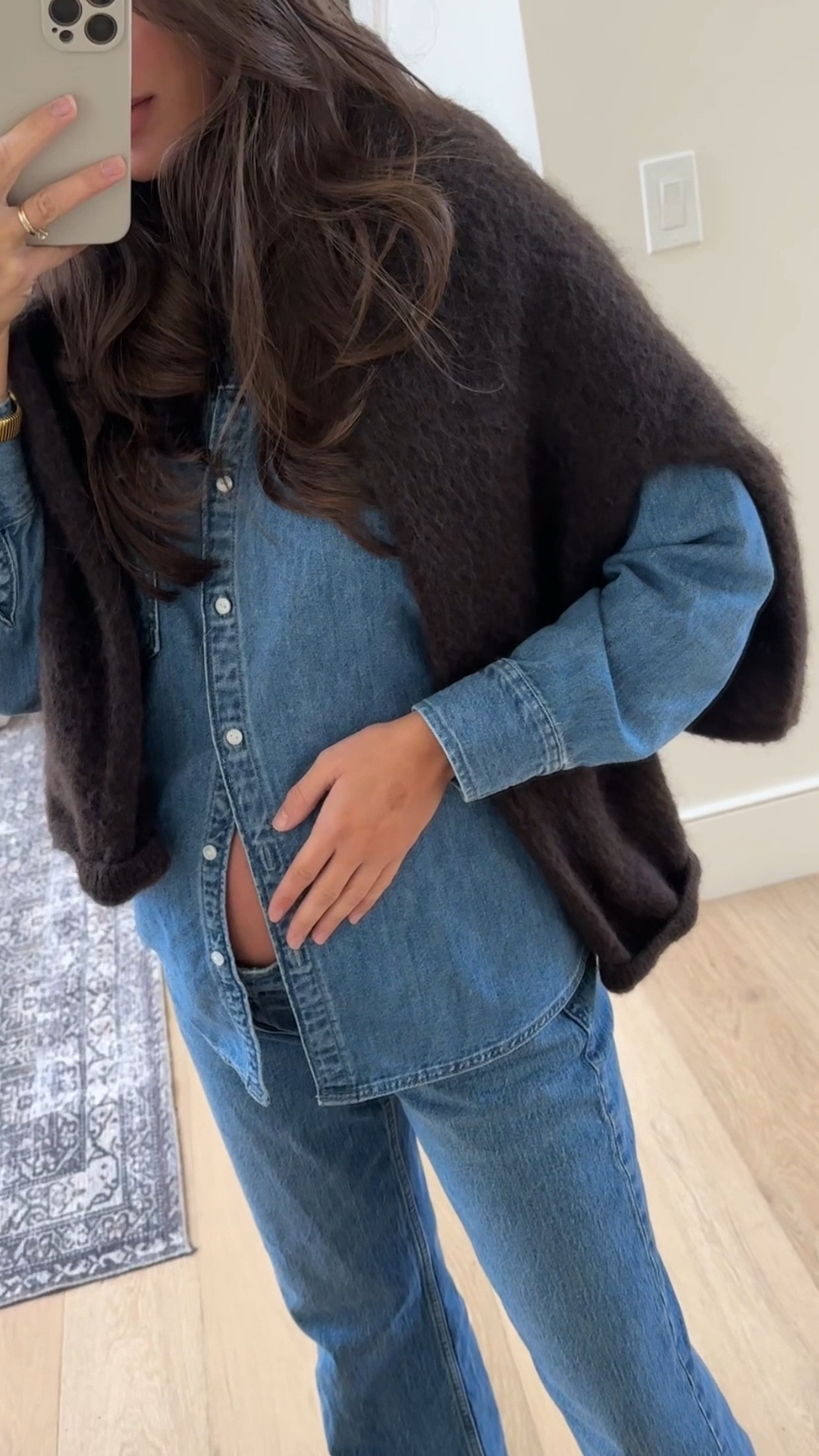 Size up a couple sizes for maternity fit 🤍 

#LTKFindsUnder100 #LTKStyleTip #LTKBump