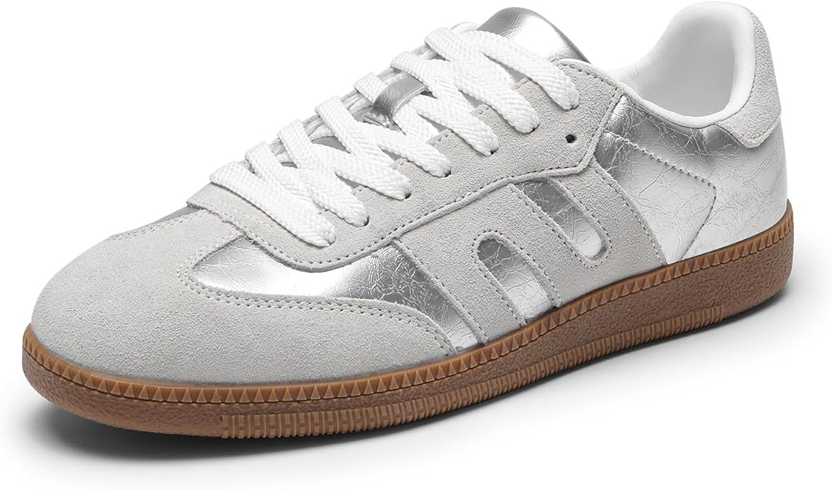 DREAM PAIRS Women's Tennis Sneakers Walking Nia Flat Low-Top Casual Lace-Up Comfortable Fashion S... | Amazon (US)