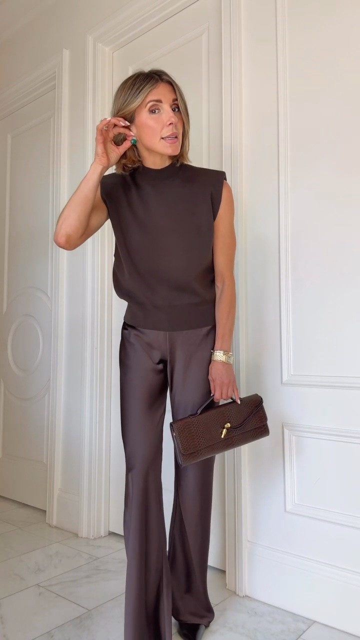 Today’s look is all brown! Such an elevated look for fall

#LTKootd #LTKSeasonal