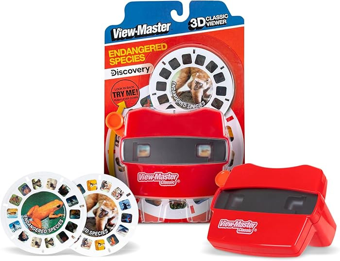 View Master - Classic Viewer - Discovery Kids : Endangered Species Red Small | Amazon (CA)