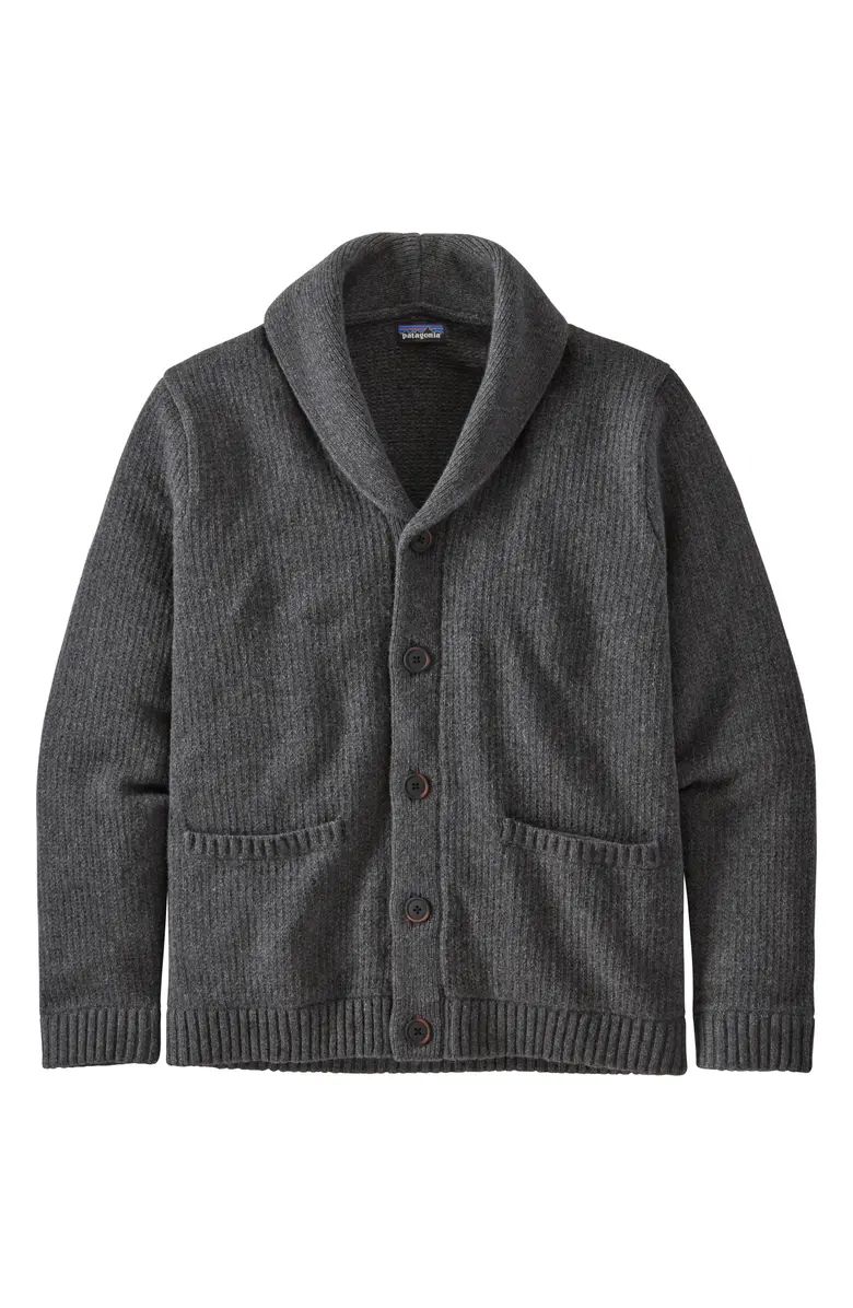 Patagonia Men's Recycled Wool Blend Shawl Collar Cardigan | Nordstrom | Nordstrom