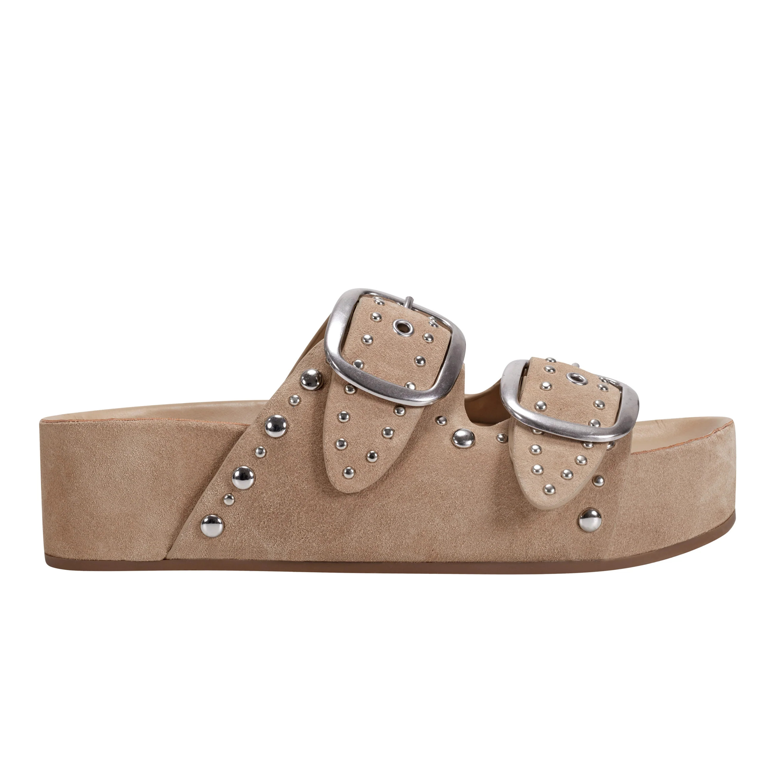 Sayge Footbed Studded Sandal | Marc Fisher