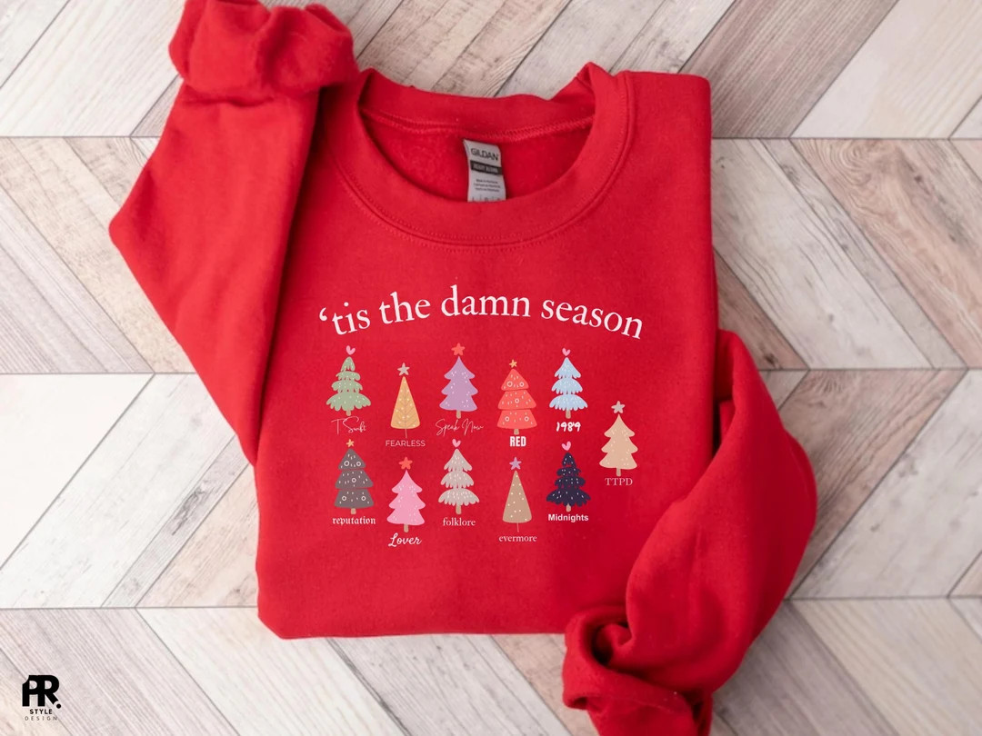 Swift Christmas Sweater, Taylor Sweatshirt, Eras Merch, Swift Xmas, Gift for Swifty, Ugly Christm... | Etsy (US)