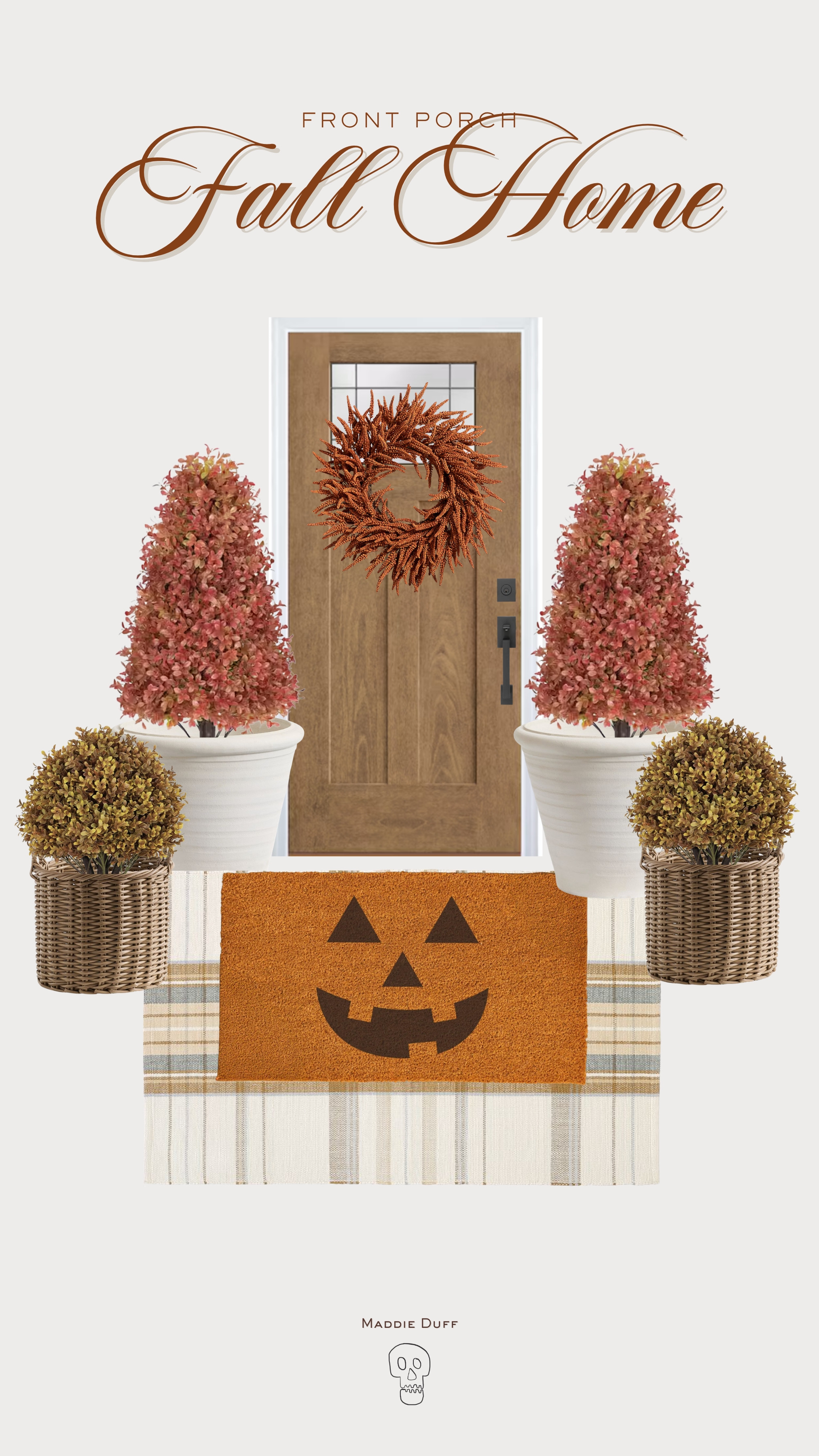 Fall is just around the corner and I'm loving all the fall inspo I'm seeing! I can't wait to decor for the first time in our new home this year!

Fall home, fall decor, fall front porch, halloween decor, outdoor halloween decor 

 #LTKmomlife #LTKSeasonal #LTKHome