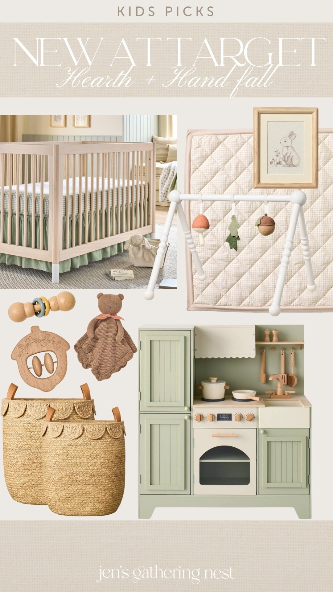 The new hearth and hand baby + kids collection 🥹🤍 so precious! The kitchen and gingham crib sheets are my fav ✨

#target #targethome #targetfinds #hearthandhand #magnolia #gingham #ginghamcribsheets #toddler #toddlerplaykitchen #playkitchen #christmasgiftidea #storagebaskets #toddlerroom #toddlersheets #girlsroom #boysroom #playroom

#LTKFamily #LTKKids #LTKHome