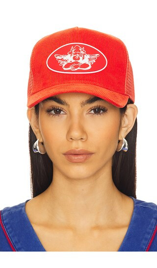 Cherry Pie Trucker Hat in Red | Revolve Clothing (Global)