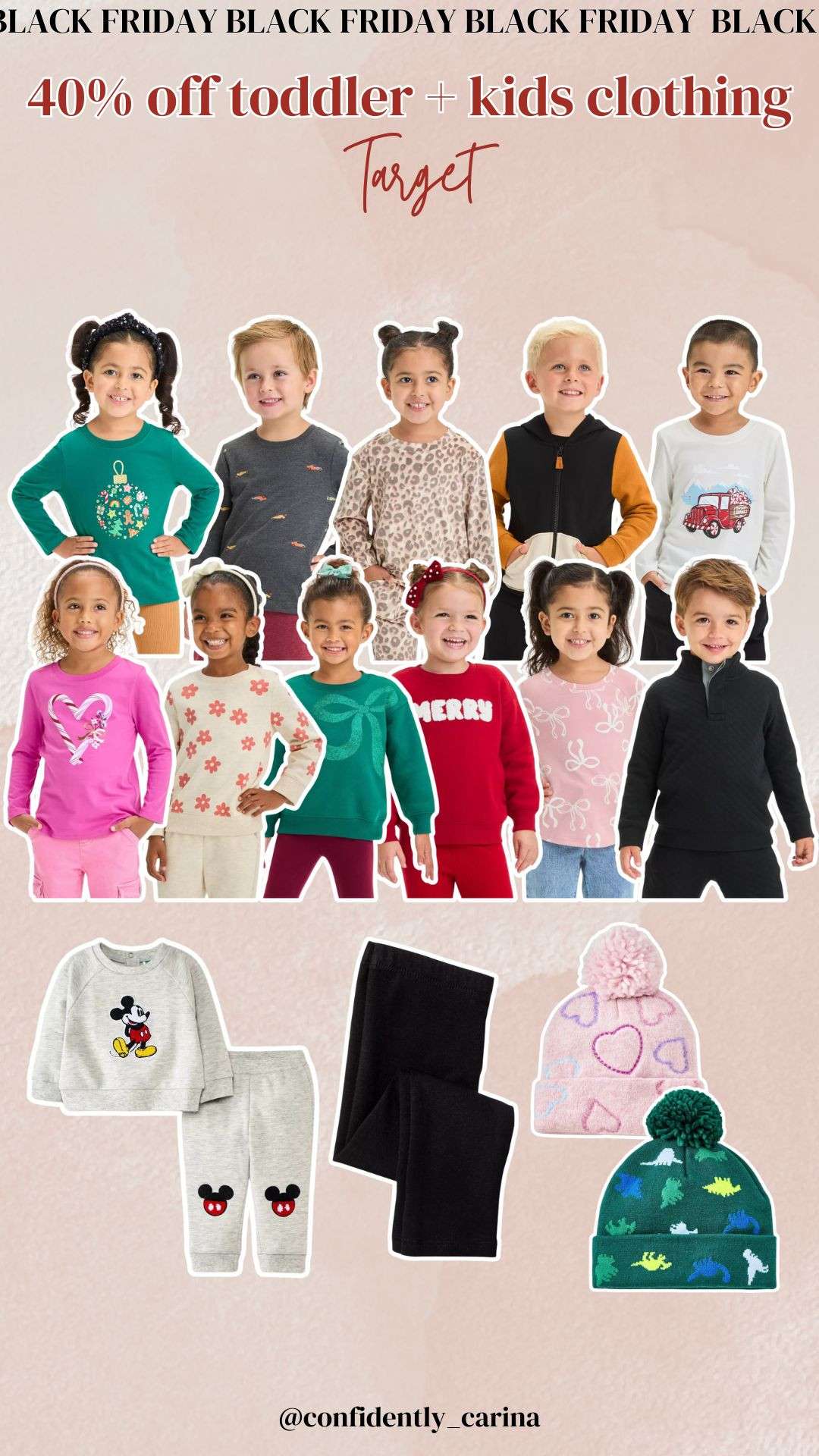 40% off toddler and kids clothes at Target for Black Friday! 

 #LTKCyberWeek #LTKSaleAlert #LTKKids
