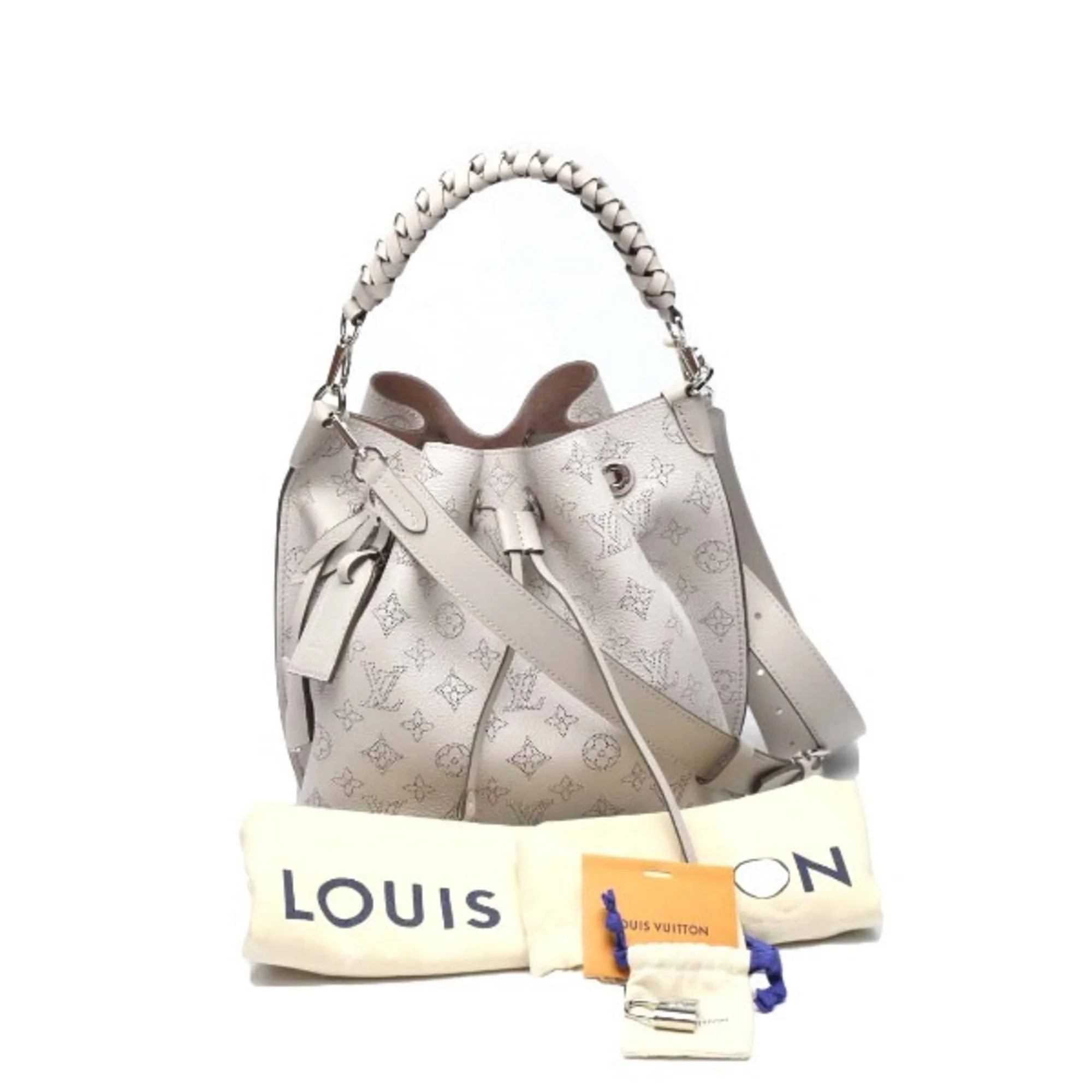 Louis Vuitton Pre-Owned LOUIS VUITTON Shoulder Bag Mahina Mulia M21006 Louis Vuitton Keybell LV (... | Walmart (US)
