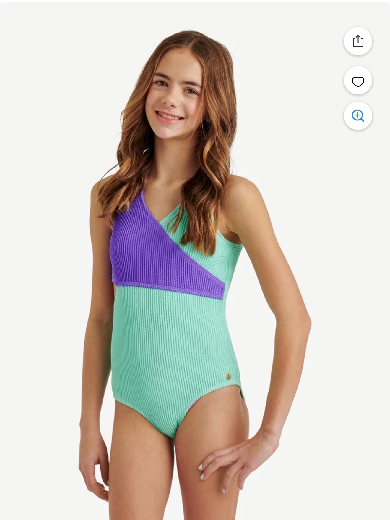 This suit was the last-minute-one-piece winner ;) easy fit, great fabric, good coverage and only $10!!!