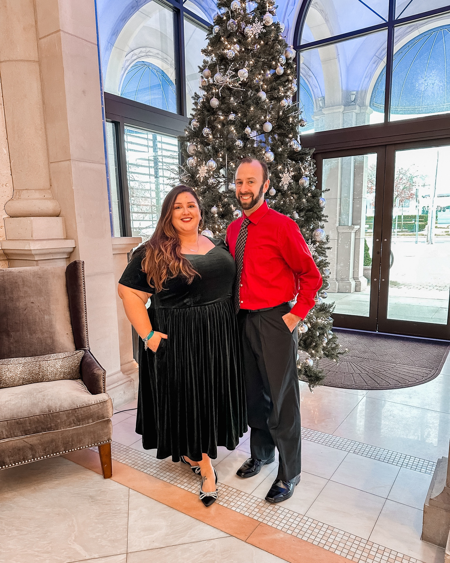 dress for christmas party plus size