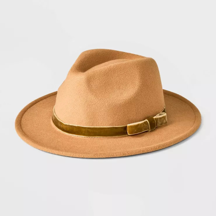 Toddler Girls' Bow Rancher Hat - Cat & Jack™ Brown | Target