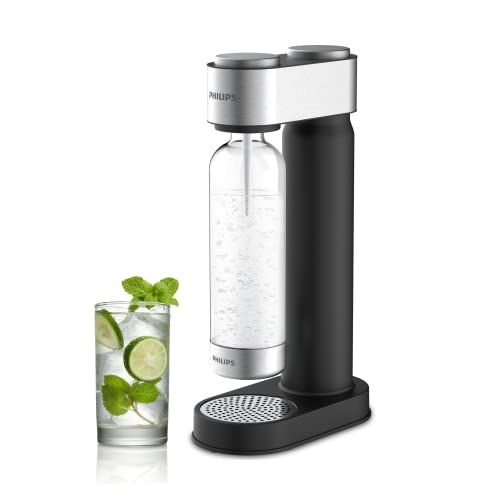 Philips Stainless Sparkling Water Maker Soda Maker Machine for Home Carbonating with BPA free PET 1L | Amazon (US)