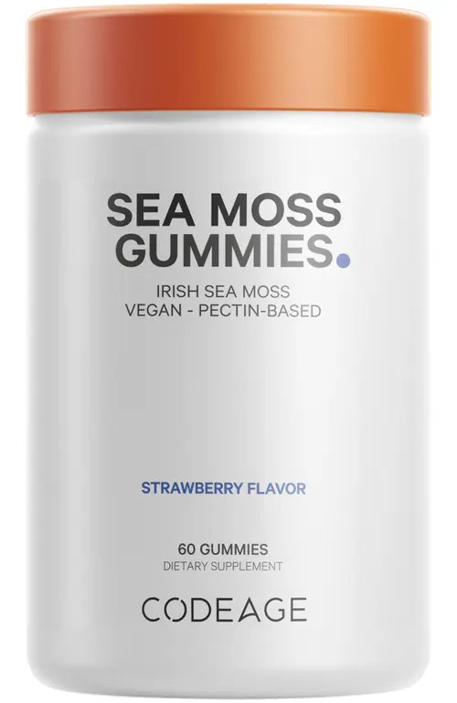 Codeage Irish Sea Moss Gummies Supplement in White at Nordstrom | Nordstrom