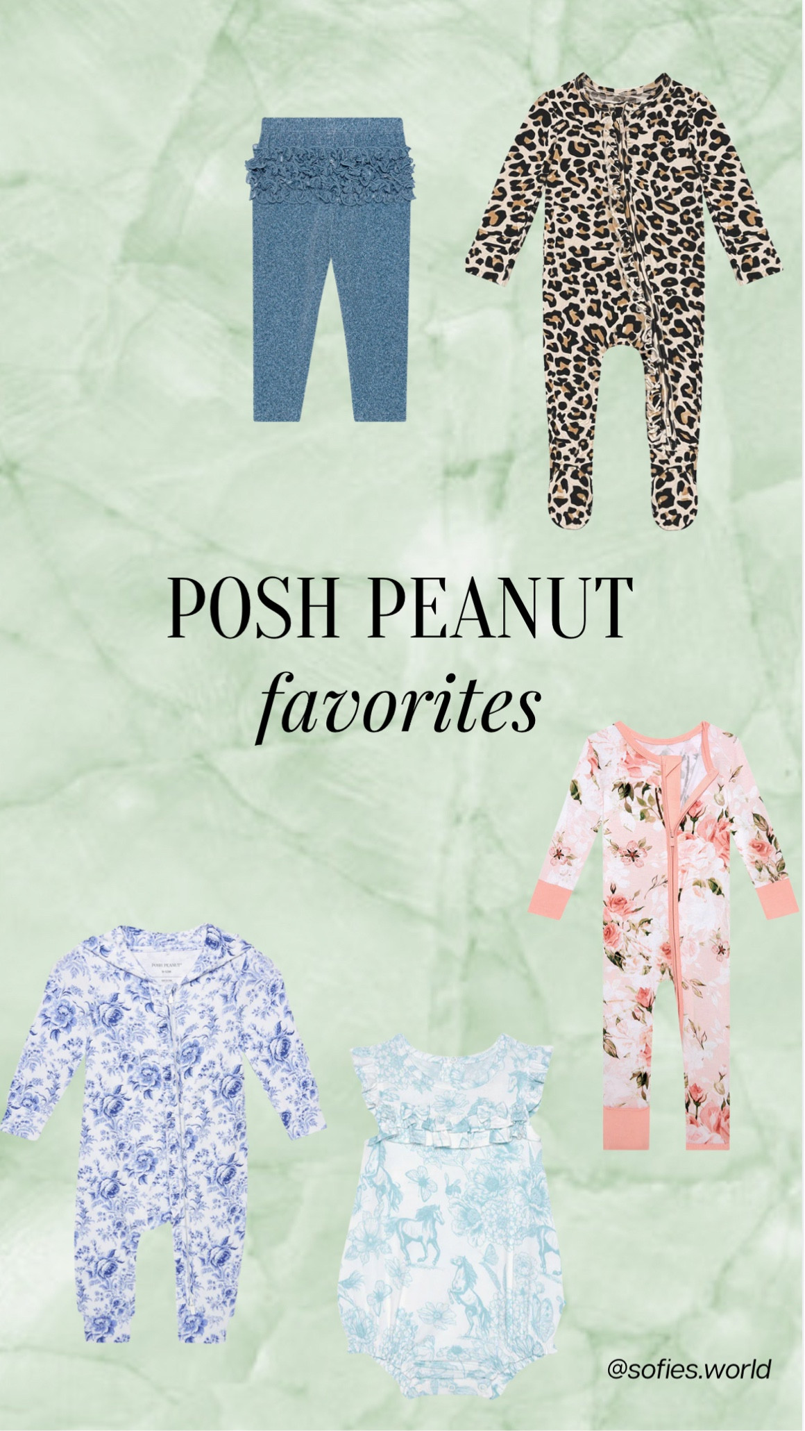Some of our favorites from Posh Peanut. They last so long and the quality is unreal! So soft. 