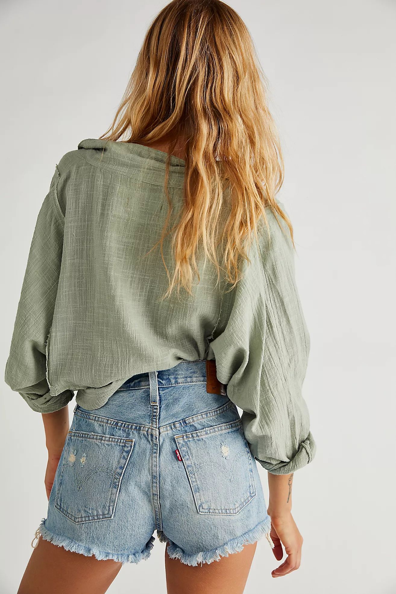 Levi’s 501 High-Rise Denim Shorts | Free People (Global - UK&FR Excluded)