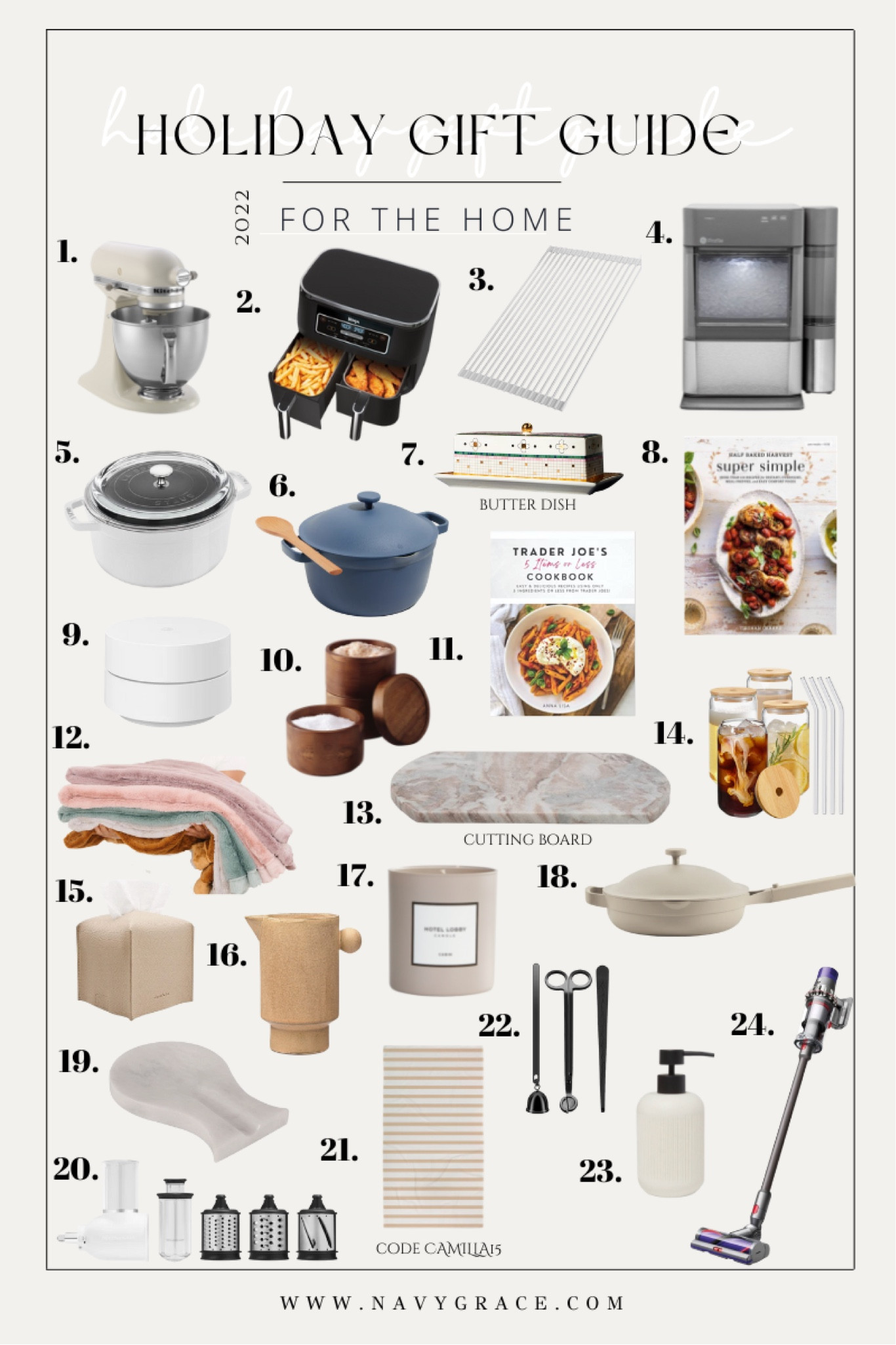 Holiday gift guide for the home, Christmas gift ideas for the home  

#LTKhome #LTKHoliday