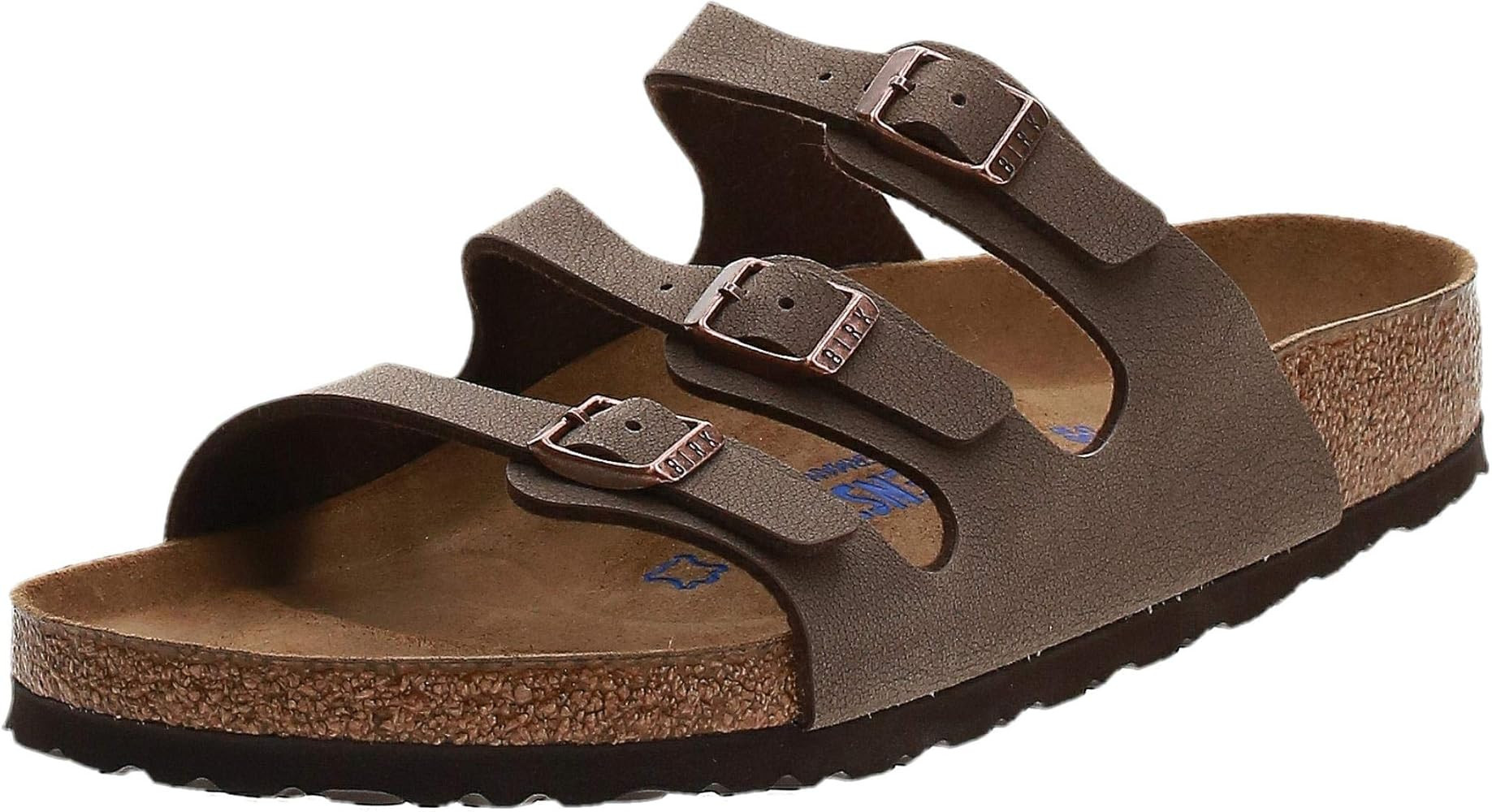 Birkenstock Women's, Florida Soft Footbed Sandal - Regular Width | Amazon (US)