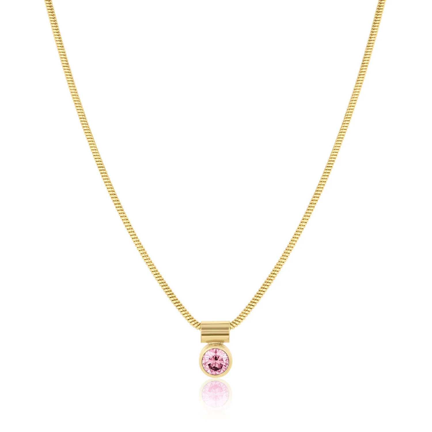 Ellie Birthstone Necklace | Set & Stones