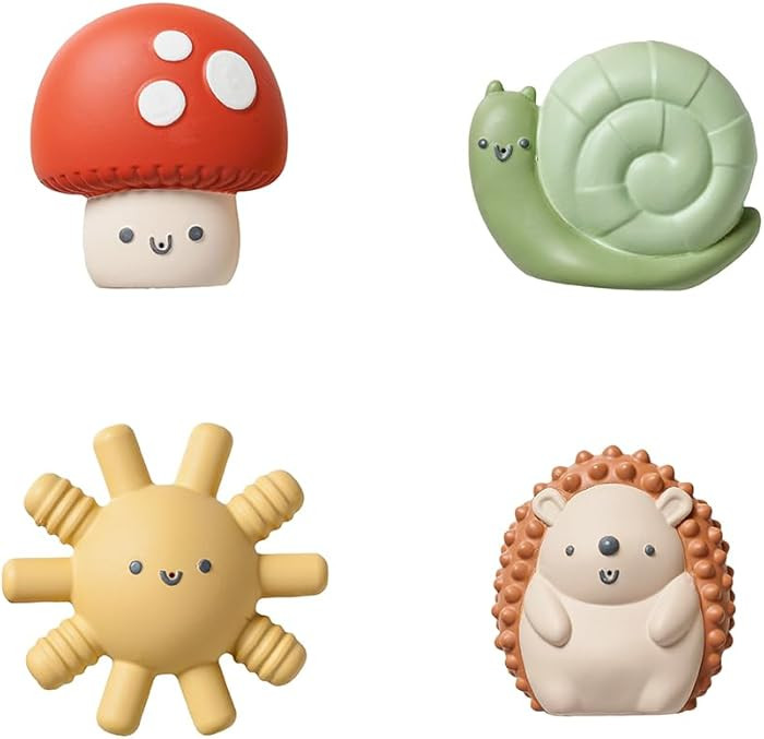 Itzy Ritzy Water-Squirting Sensory Bath Toys – Soft, Textured & Easy to Squeeze for Babies & To... | Amazon (US)