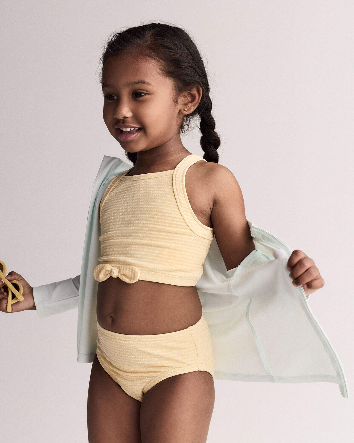 Toddler Girl Bow Tankini - Yellow | Carter's Inc