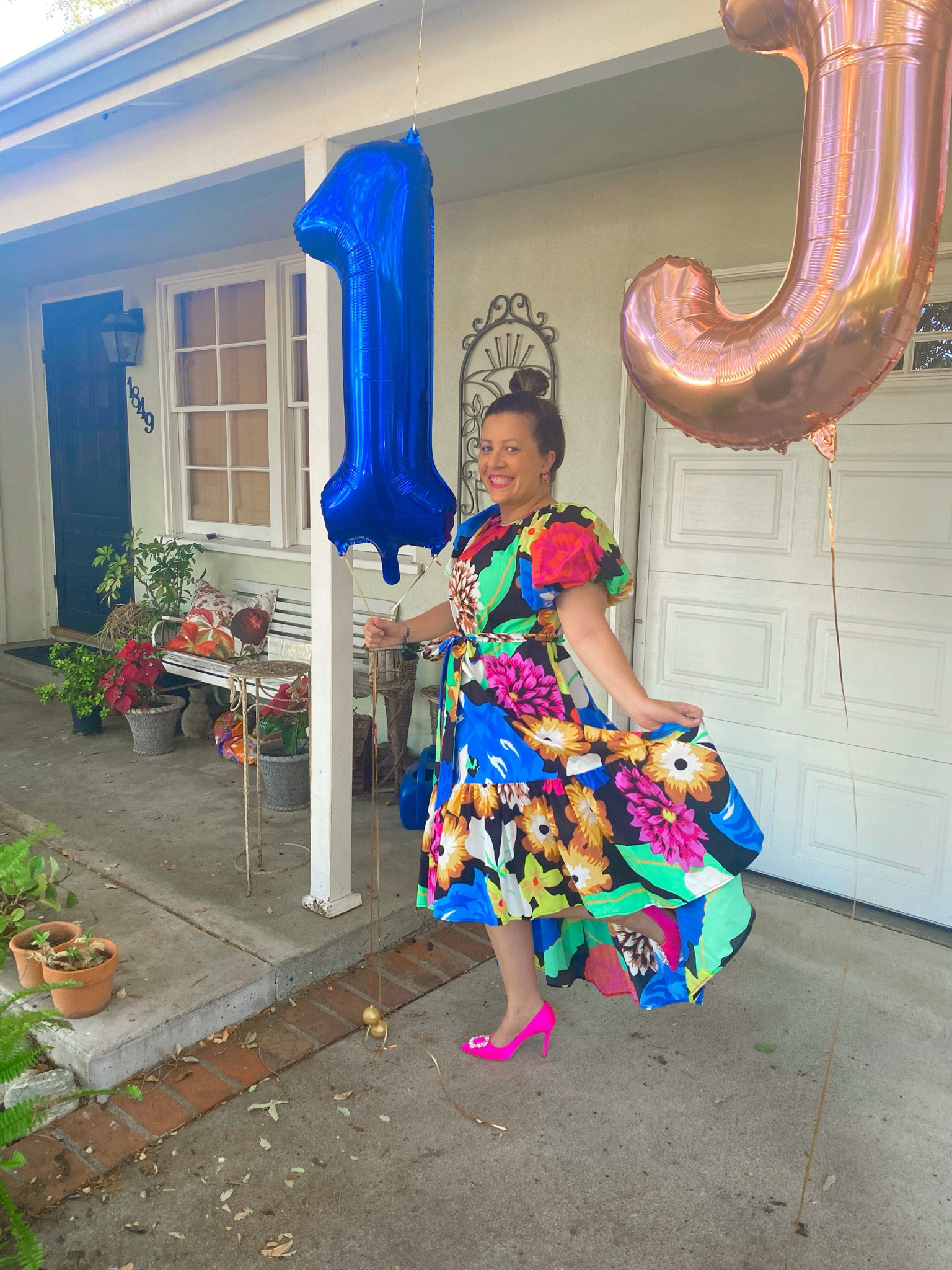Celebrate good time come on #joyful #bizanniversary #celebrationoutfit #ootd #lookoftheday #flashback #florals #bossbabe 

#LTKSeasonal #LTKFindsUnder100 #LTKStyleTip