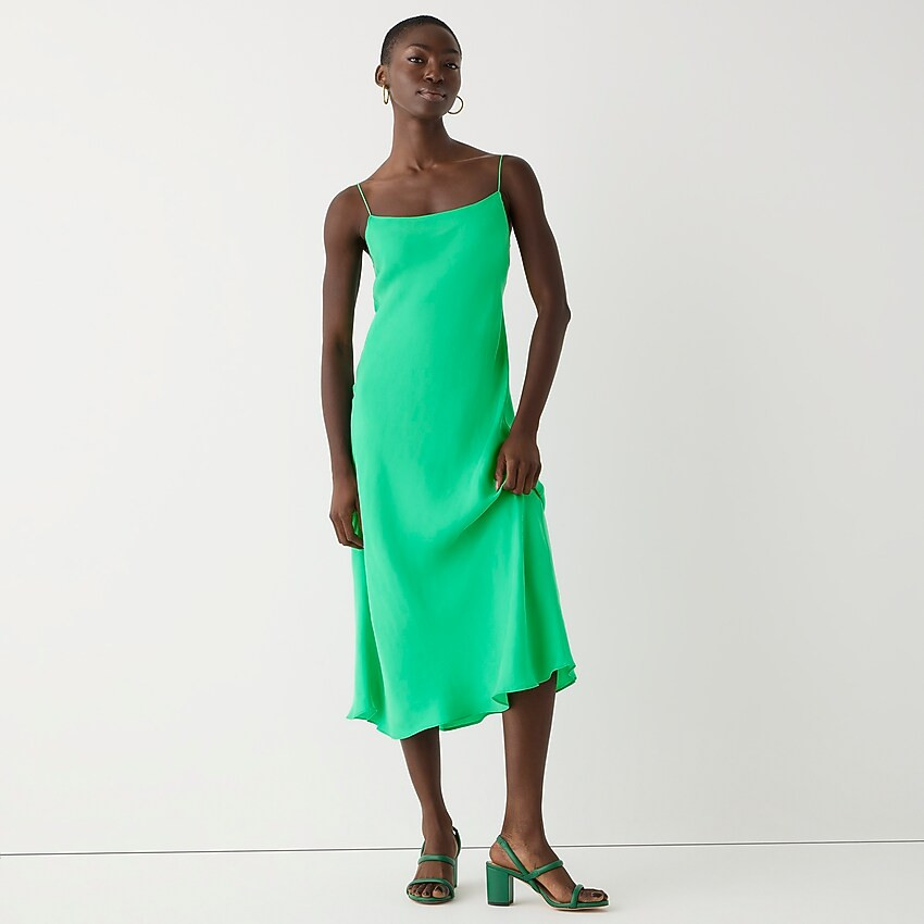 Gwyneth cupro slip dress | J. Crew US