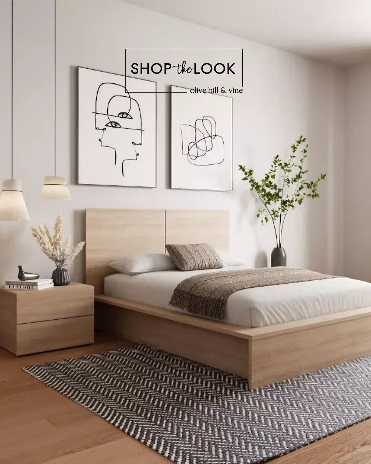 Sleek, calm, and effortlessly stylish. This Japandi bedroom bundle includes a minimalist headboard and extra-wide 2-drawer nightstands. Finish the look with abstract scribble wall art for that perfect hint of edge. 

 

#LTKHome #LTKStyleTip #LTKFamily