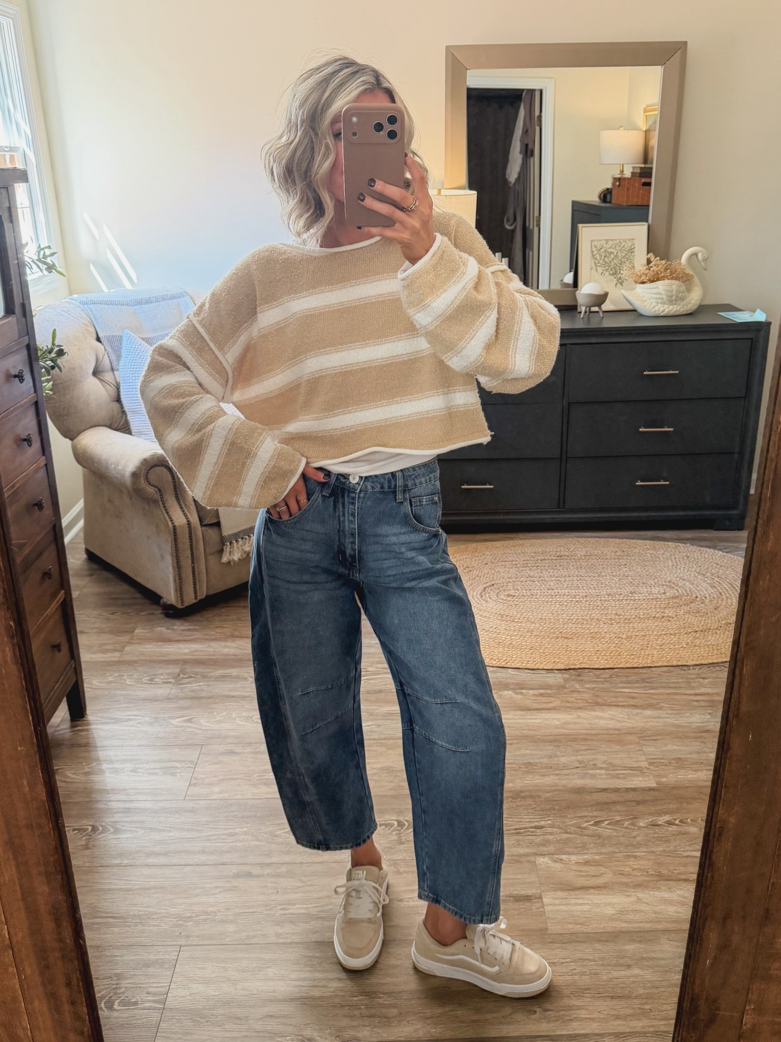 The cutest Amazon barrel jeans!
Tall girl approved for a slightly cropped look. These would fit perfect on the shorter girls also! 👖

5’8 wearing a size 2

#LTKFindsUnder50 #LTKStyleTip